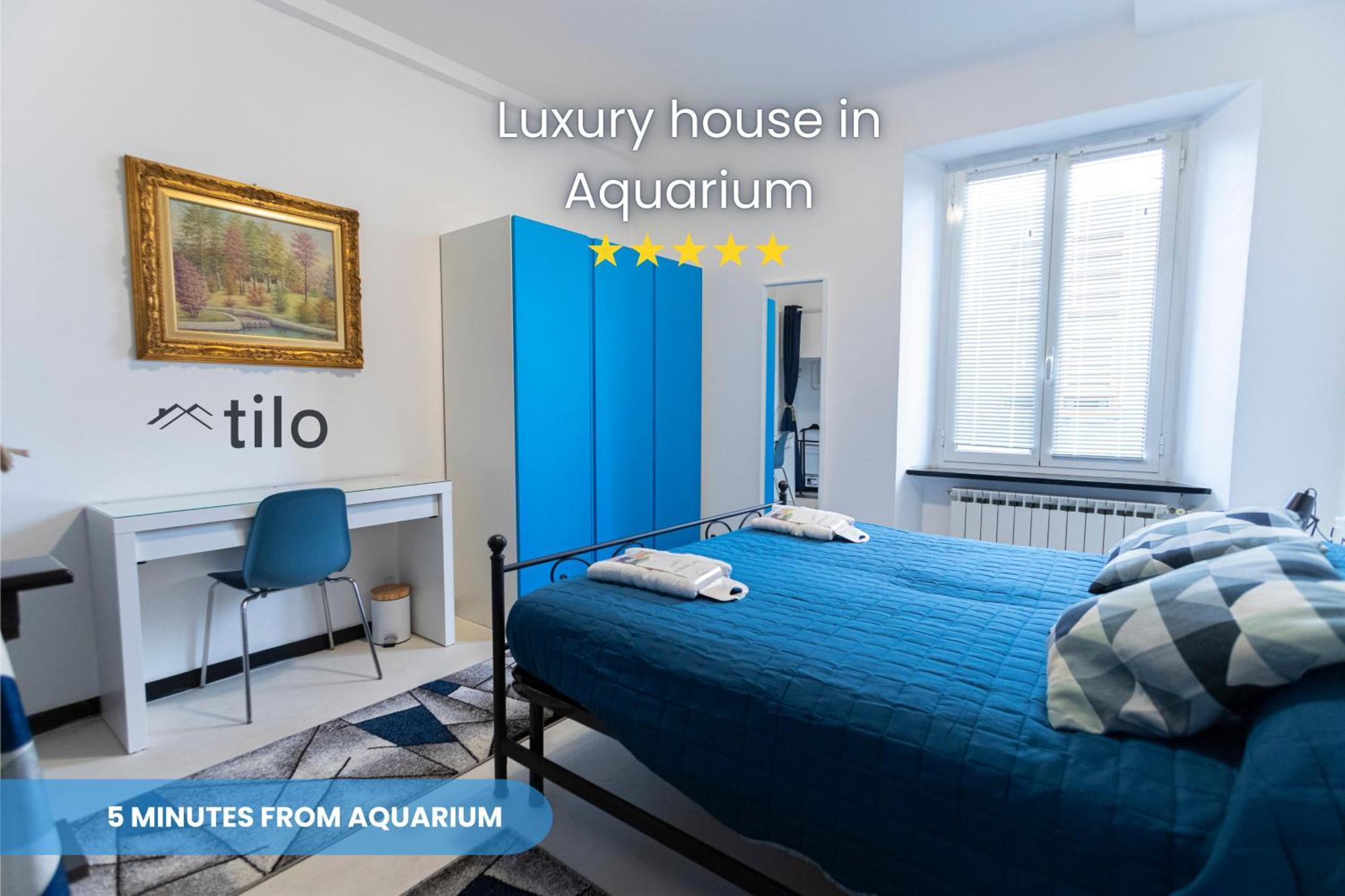 Acquario 1' "Family House" Free Wifi & Netflix By Tilo Apartment'S 热那亚 外观 照片
